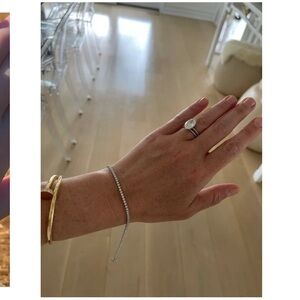 Nicole Rose Jewelry Dainty 1 ct Tennis Bracelet